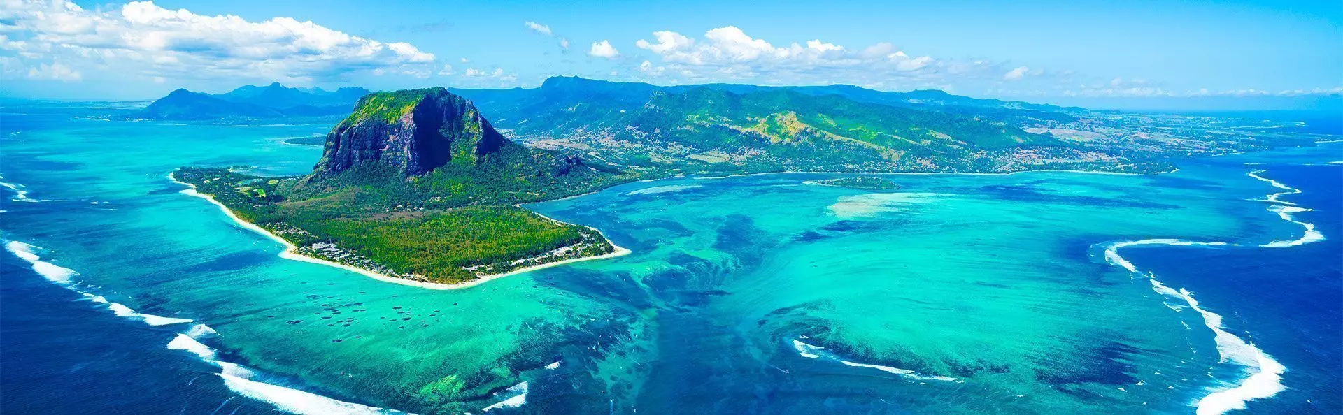 Oversiktsbilde fra Mauritius