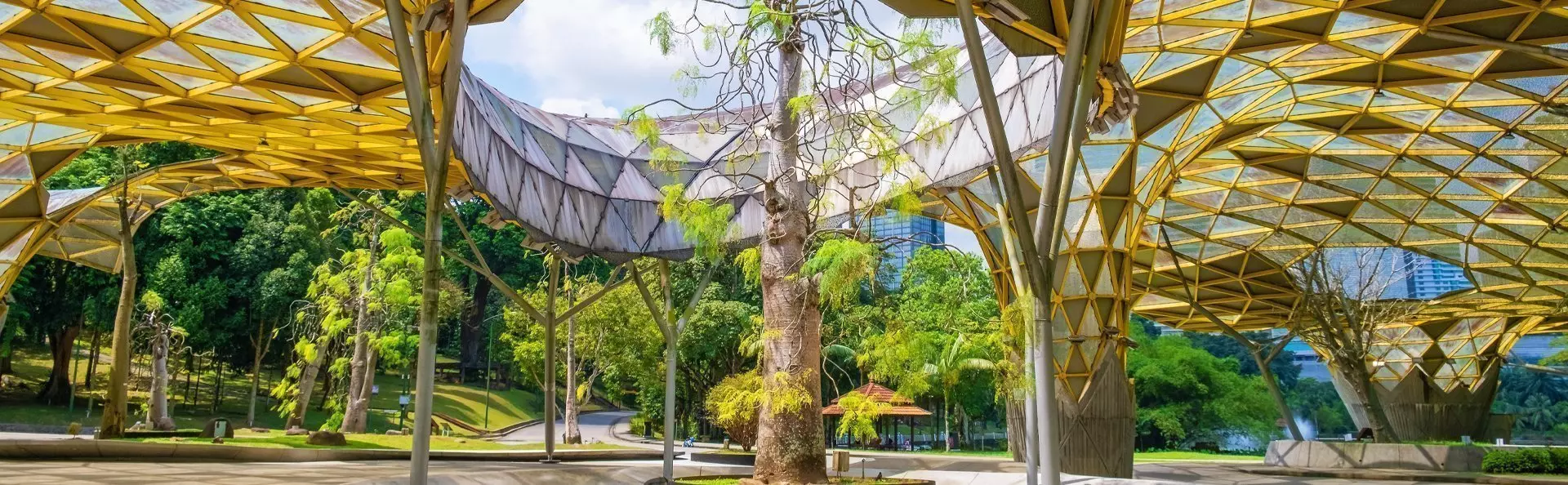 Botanisk hage i Kuala Lumpur, Malaysia